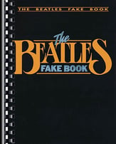 Beatles Fake Book piano sheet music cover